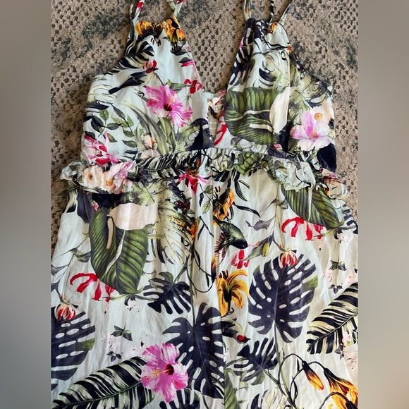 Parc & Lex Floral Romper Size M - Picture 7 of 11